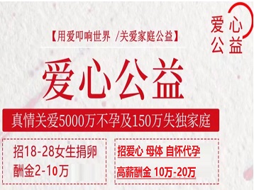 铜山捐卵助孕生子 爱心志愿者招募